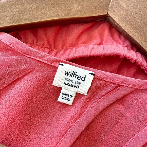 Aritzia Wilfred 100% Silk Victoire Open Back Dress - Picture 9 of 13